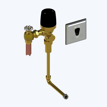 COBALT Pro® Concealed Sensor Flush Valve for Urinals with Concealed 3/4" Rear Spud and 13.5" Rough-In