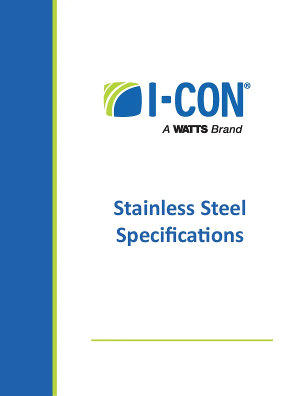 Specifications_I-CON_StainlessSteel