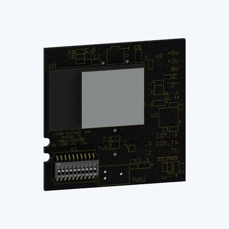 A photo of the NEXUS® Pro wireless communication daughterboard