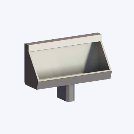 36" Trough Washdown Urinal