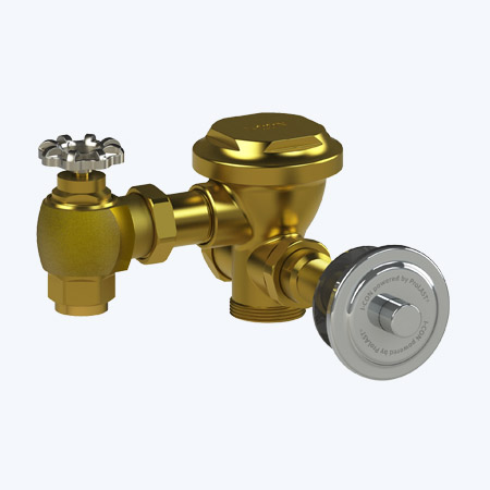 COBALT® Concealed Manual Flush Valve for Urinals and Water Closets without Vacuum Breaker Assembly