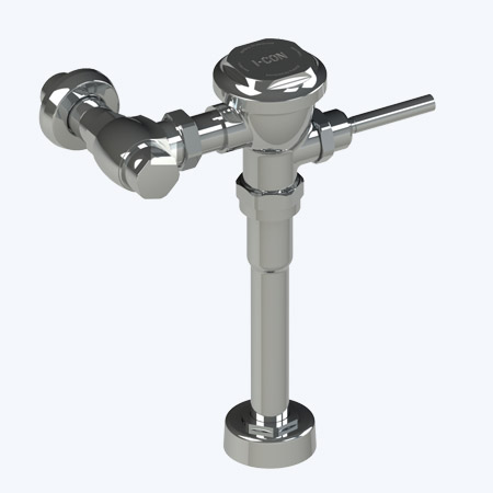 COBALT® Exposed Manual Flush Valve for Urinals with 1 1/4" Top Spud and 11.5" Rough-In